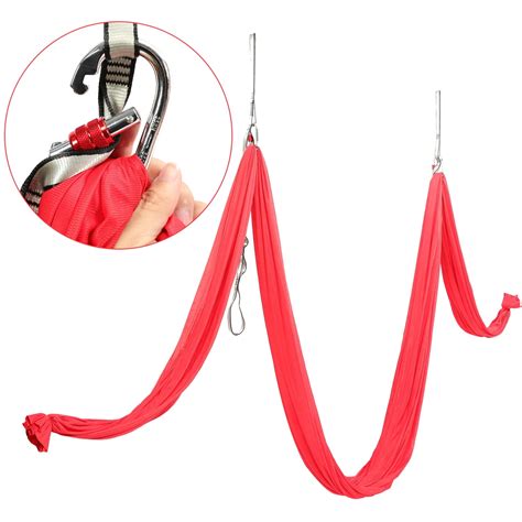 HECASA Indoor Therapy Silk Aerial Yoga Swing Set, Kids Gymnastics, 6m
