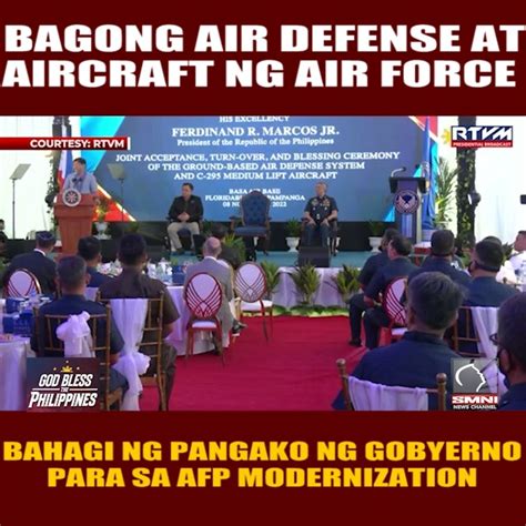Bagong Air Defense System At Aircraft Ng Ph Air Force Bahagi Ng