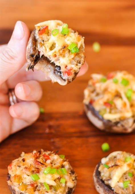 Easiest Way To Make Perfect Seafood Stuffed Mushrooms Olive Garden The Healthy Quick Meals