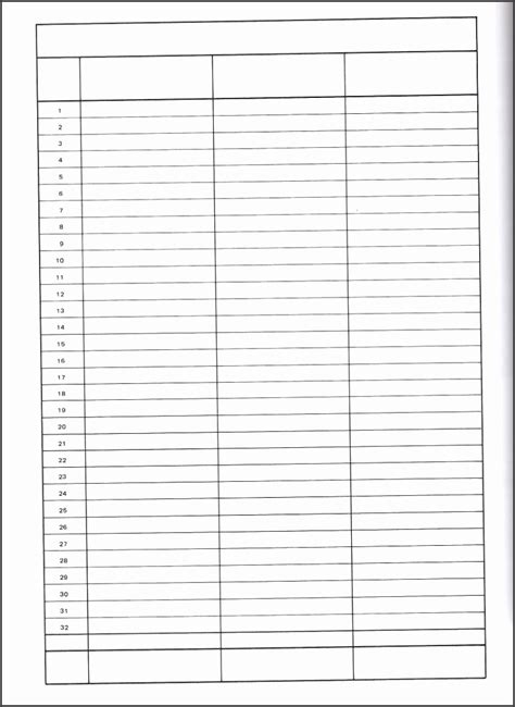 Blank Purchase Order Form Printable