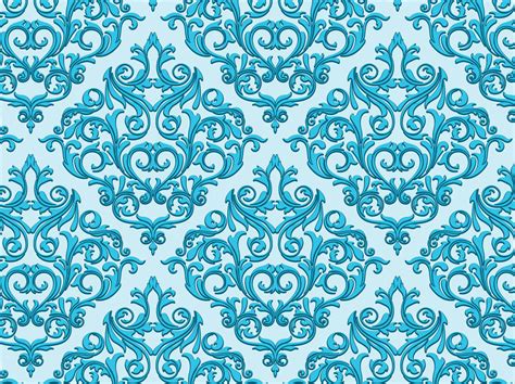 Damask Background Vector Vector Art And Graphics