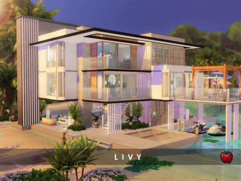 Livy Home No Cc By Melapples From Tsr • Sims 4 Downloads