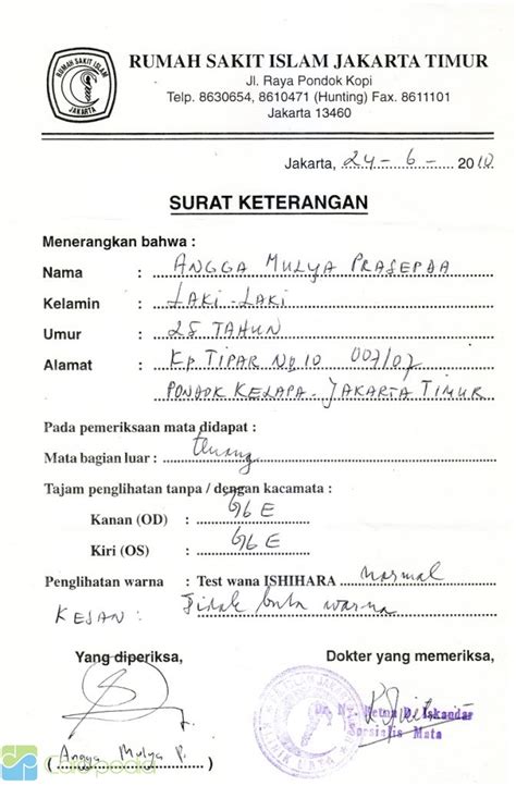 Namun tidak sedikit orang menyepelekan cara penulisan surat izin. Cara Bikin Surat Dokter