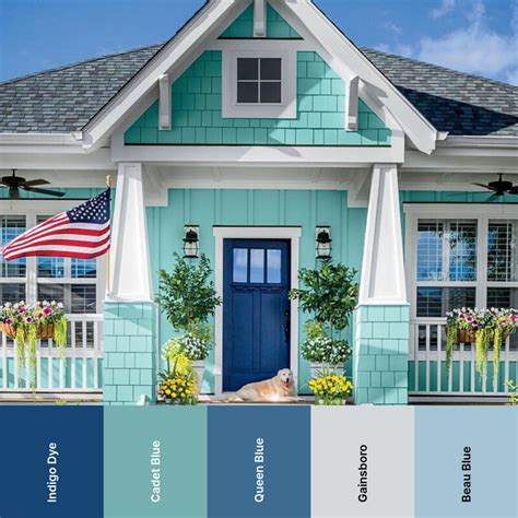 Beach House Exterior Paint Colors Beach House Color Palette House