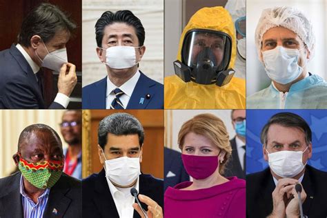 To Mask Or Not To Mask World Leaders Scrutinised Over Face Coverings