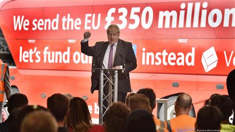 Brexit Vote Leave Campaign Fined And Referred To Police Dw 07262019