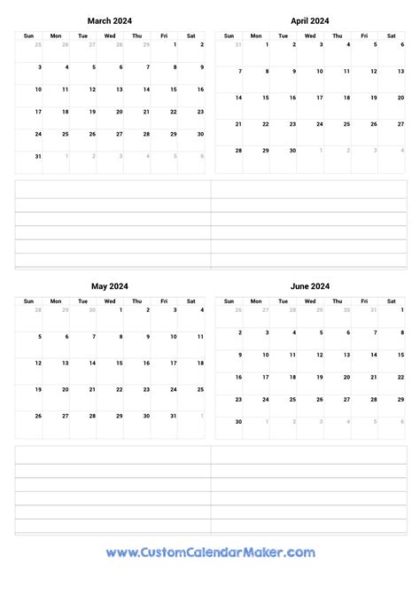 2024 Calendar March April May June July May Calendar 2024