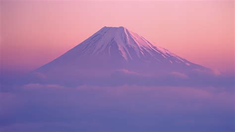 Mountain Landscape Clouds Mount Fuji Japan Wallpapers Hd Desktop