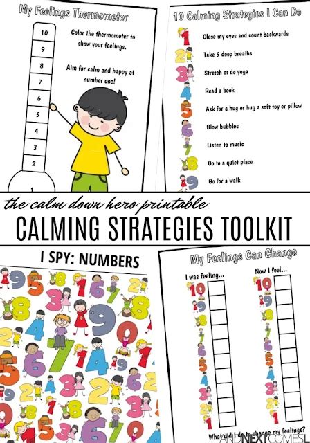 Calm Down Hero Toolkit And Next Comes L Hyperlexia Resources