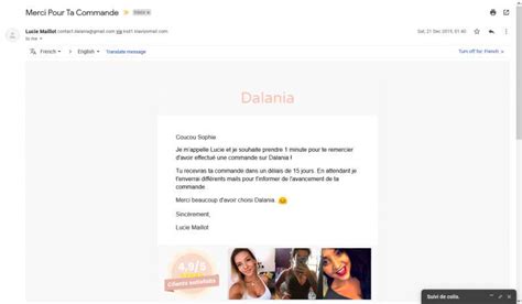 Dalania Fr Site Internet Frauduleux 19 Commentaires