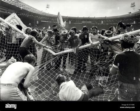 Jun 04 1977 Scots Supporters Go Wild At Wembley After Scotland Beat