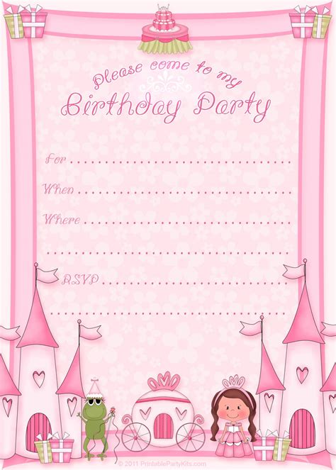 100 Free Birthday Invitation Templates You Will Love These Demplates
