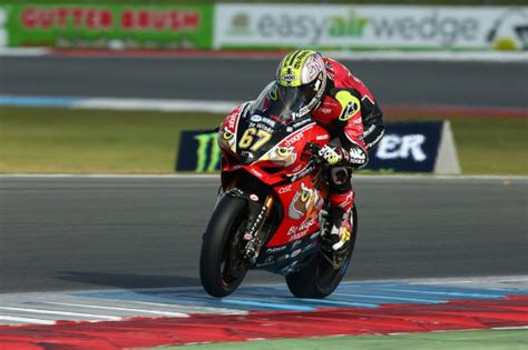 assen bsb ducati s byrne blasts to pole with fastest ever lap bikesport news