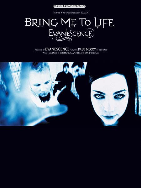 Sheet Music Evanescence Bring Me To Life Piano Vocal And Guitar