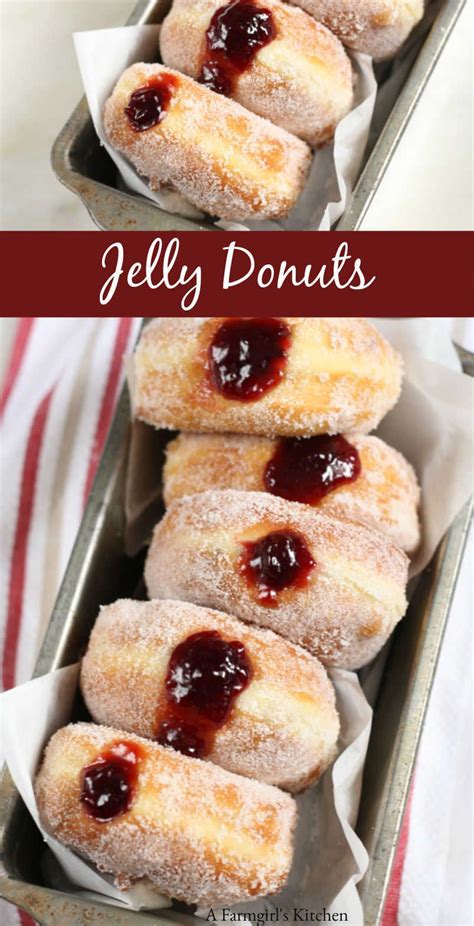 Homemade Jelly Doughnuts Jelly Donuts Recipe Homemade