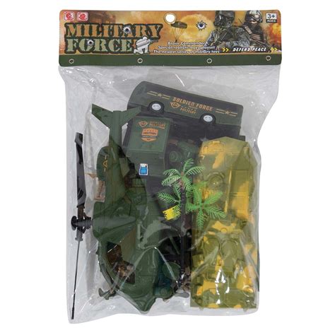 Military Force Soldier 35 Piece Play Set Toy
