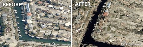 A Before And After View Of Hurricane Michael Eagleview Us