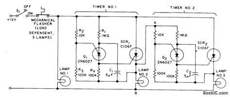 As you can see drawing and interpreting turn signal flasher wiring diagram can be a complicated task on itself. SEQUENTIAL_FLASHER_FOR_AUTOMOTIVE_TURN_SIGNALS - LED_and_Light_Circuit - Circuit Diagram ...