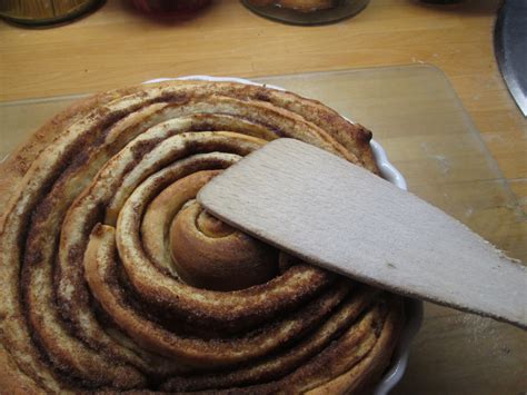 Giant Cinnamon Roll Recipe From The Lucy Loves Food Blog