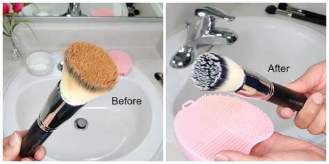 how to wash makeup brushes at home faster and more efficiently