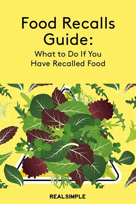 Food Recalls Guide What To Do If You Have Recalled Food Alarming