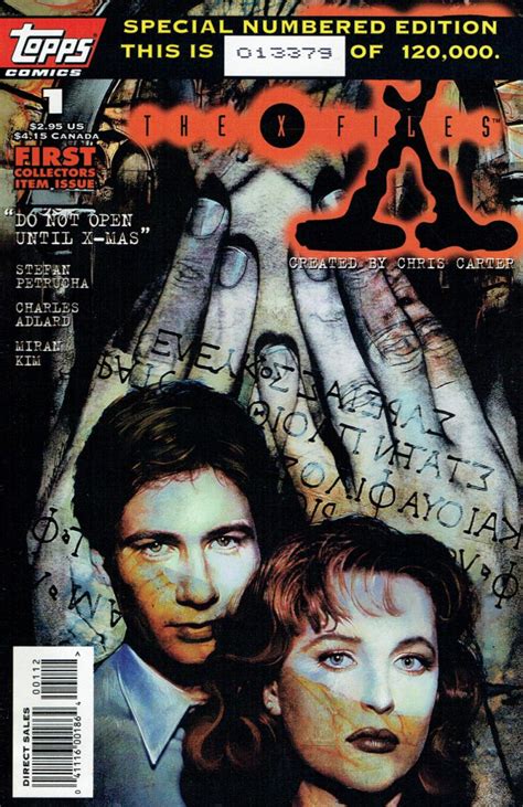 Topps Comics Us The X Files Vol 1 No 1 January 1995