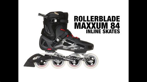 Rollerblade 2015 Maxxum 84 Inline Skates Review Youtube