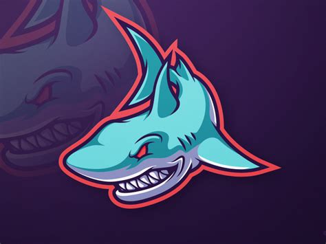 Shark Mascot By Deadpixel On Dribbble Animal Logo Sports Logo Design