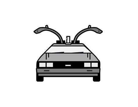 The Best Free Delorean Vector Images Download From 39 Free Vectors Of