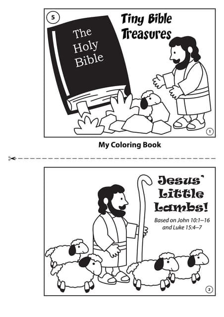Coloring Book Jesus Little Lambs Pdf