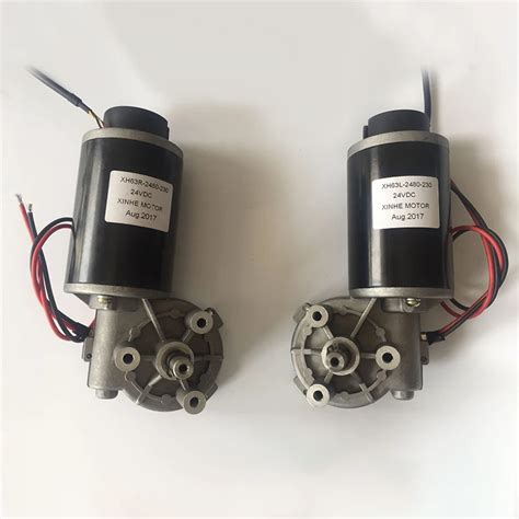 Xinhe Motor Waterproof Electric Motor Worm Gear Motor 12v Strong With