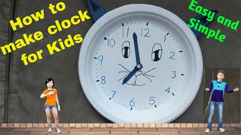How To Make Clock For Kids Paper Clock Paper Plate Clock Clock