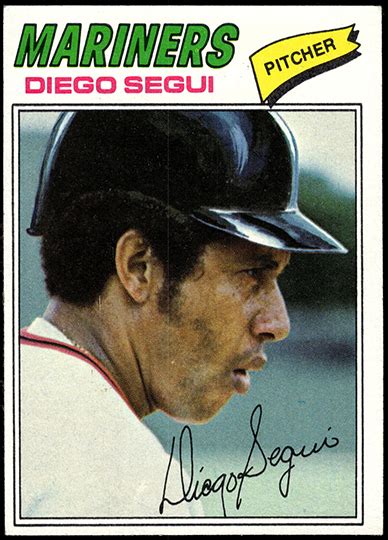 When Topps Had Baseballs Gimmie A Do Over 1977 Diego Segui