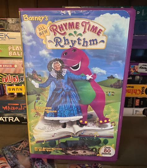 Barney Rhyme Time Rhythm Vhs Etsy