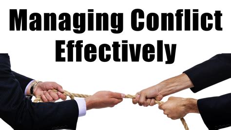 Managing Conflict Effectively - North & Western Lancashire Chamber of ...