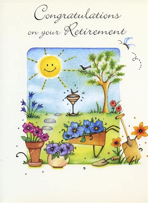 A4 Large Card Congratulations On Your Retirement Card Finished With