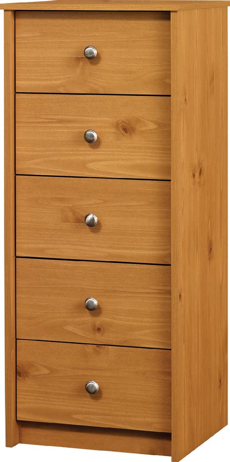 Looks great, scratches so easilyvanmomof4i bought this dresser for my son's room. Essential Home Belmont 5 Drawer Lingerie Chest - Pine