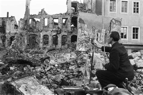 The Post War Ruins Of Dresden Through Rare Photographs 1945 Rare