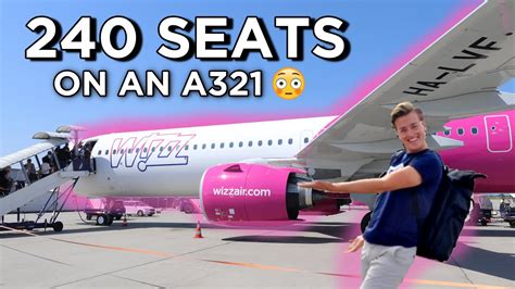 Wizz Air A321neo The Worlds Densest Airbus A321 Youtube