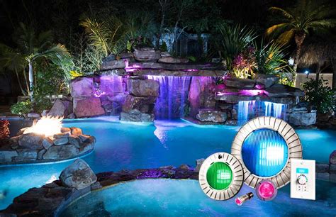 Pool Spa And Backyard Lights Information In Ground Pool