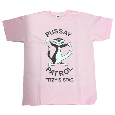 Pussay Patrol Stag T Shirt Stag Party T Shirts Forever Memories