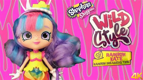 Shoppies Wild Style Rainbow Kate Doll Review Rainbow Dreamers Tribe