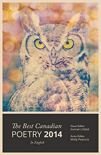 The Best Canadian Poetry In English 2014 9781926639833 Abebooks