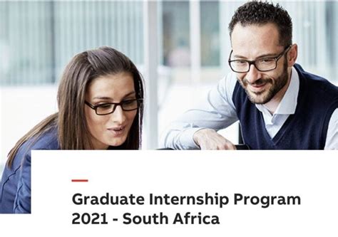 Graduate Internship Program 2021 South Africa