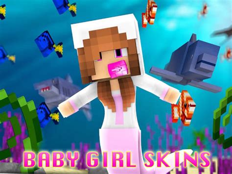 New Baby Girls Skins Free For Minecraft Pe And Pc By Fatna Chaib