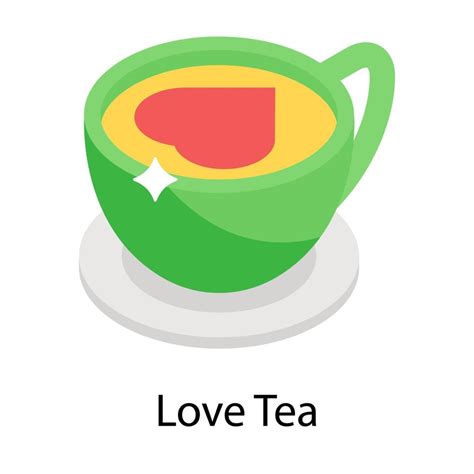 Love Tea Concepts 5134243 Vector Art At Vecteezy