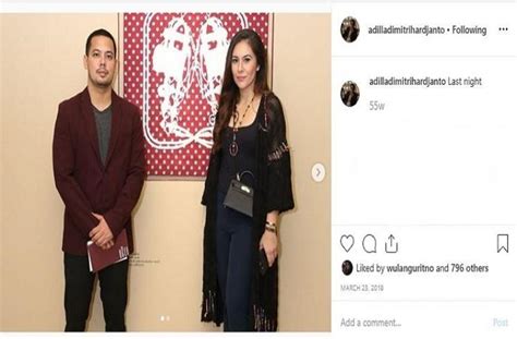 Lihat profil lengkapnya di linkedin dan temukan koneksi dan pekerjaan adilla dimitri di perusahaan yang serupa. 10 Momen Mesra Wulan Guritno dan Suaminya, Romantis Abis!