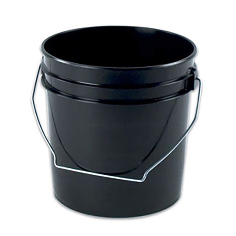 Black Gallon Buckets Lids U S Plastic Corp