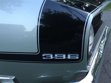 1968 Camaro Ss 396 V8 4 Speed 12 Bolt Posi Sequoia Green Blk