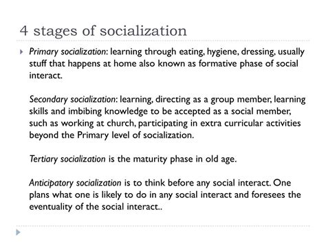 Ppt Chapter 3 Socialization From Infancy To Old Age Powerpoint